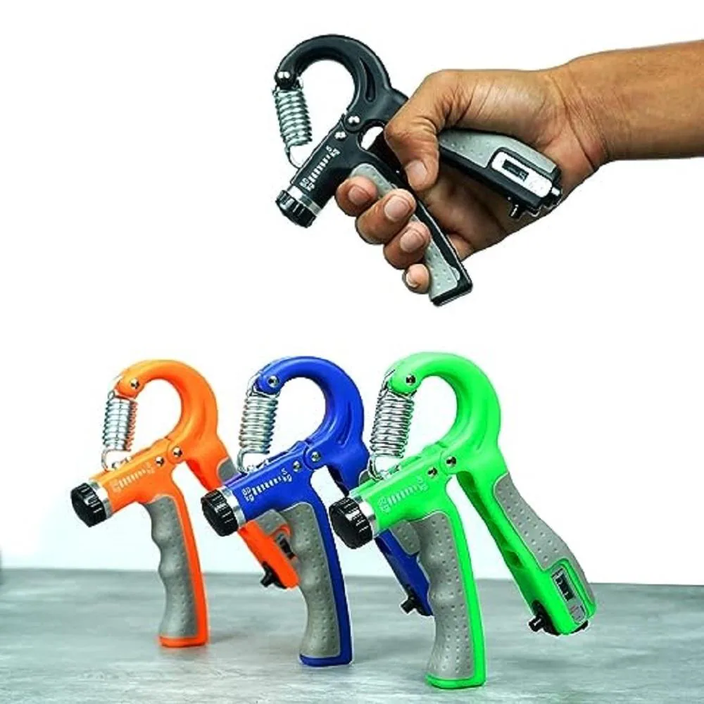5-60KG Adjustable Hand Grip Strengthener | Wrist Forearm Grip Exerciser