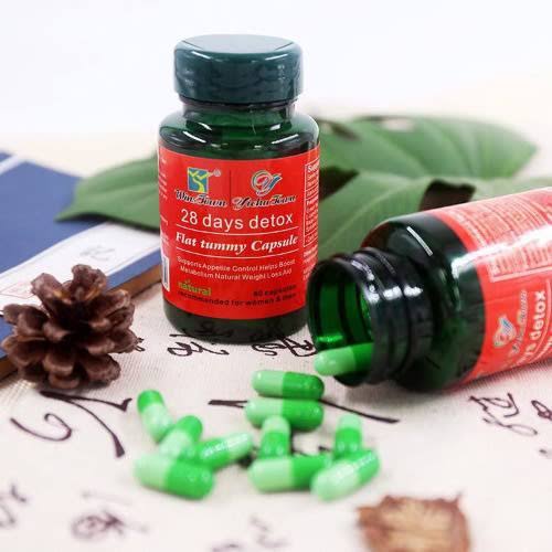 Moringa 28 days detox flat fat burn capsules