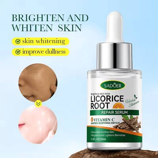 Sadoer licorice root with vitamin c repair serum