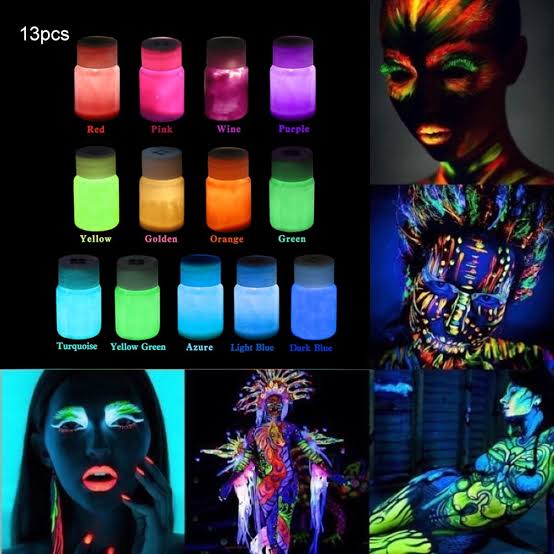 Glow in the dark paint