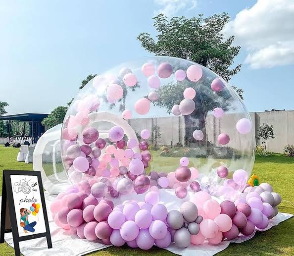 Bubble house bouncing castle