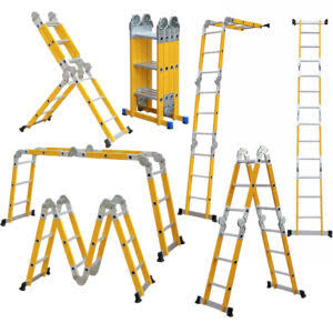 Fibre glass multipurpose ladder