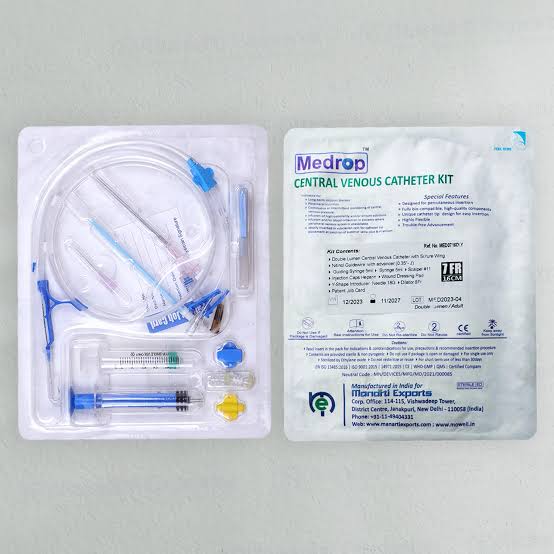 Central venous catheters