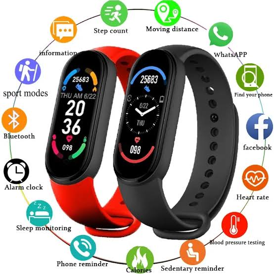 M6 smart watch music bracelet