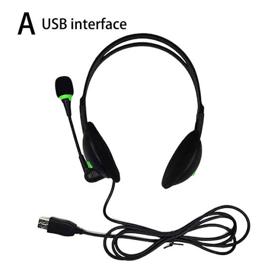 Usb interface headphone
