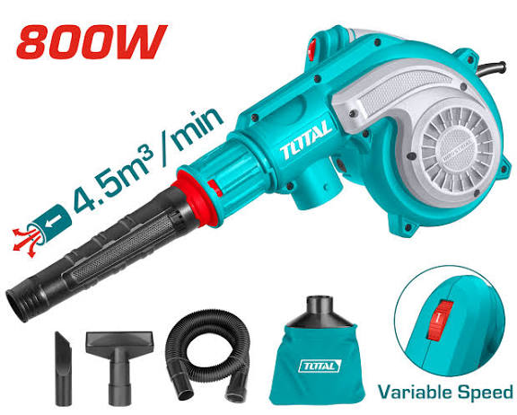 Total aspirator blower 800w