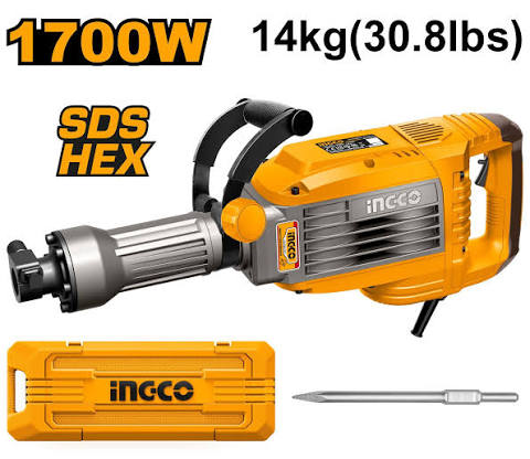 Demolition breaker 1700w ingco