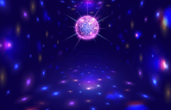 Mirror ball  disco effect