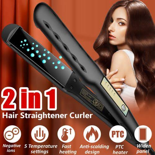 2 in 1 Hair straightener