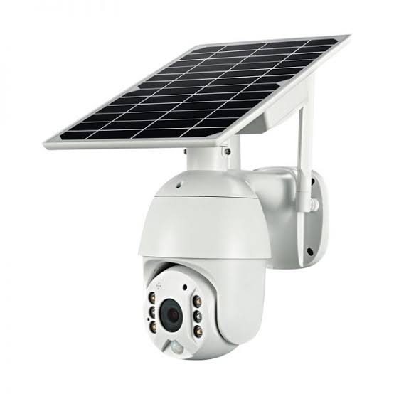 Solar powered cctv