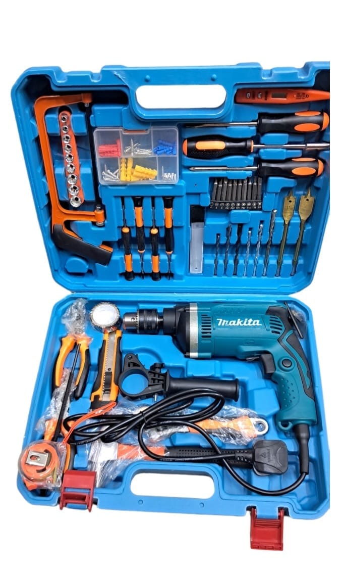 Makita toolset with 710w impact drill