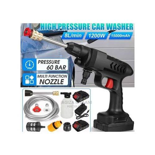 Cordless high pressure car washer